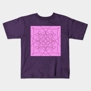 Rose Scroll Kids T-Shirt